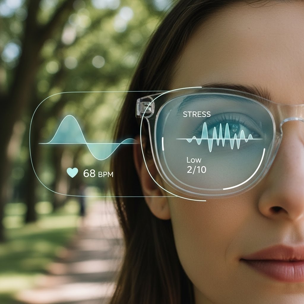 smart glasses, Wellness & Vitals Monitoring