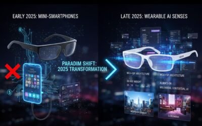 AI Glasses in 2025: A Paradigm Shift From Mini-Smartphones to Wearable AI Senses