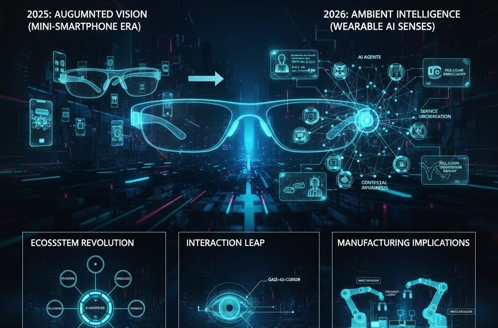 AI Glasses 2026 Outlook: From Augmented Vision to Ambient Intelligence