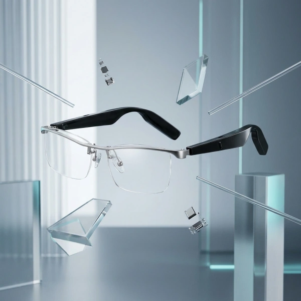 floating ZH802 Smart Audio Optical Glasses