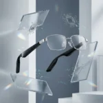 floating ZH807 audio glasses