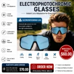 CYCLING ELECTROPHOTOCHROMIC GLASSES POSTER