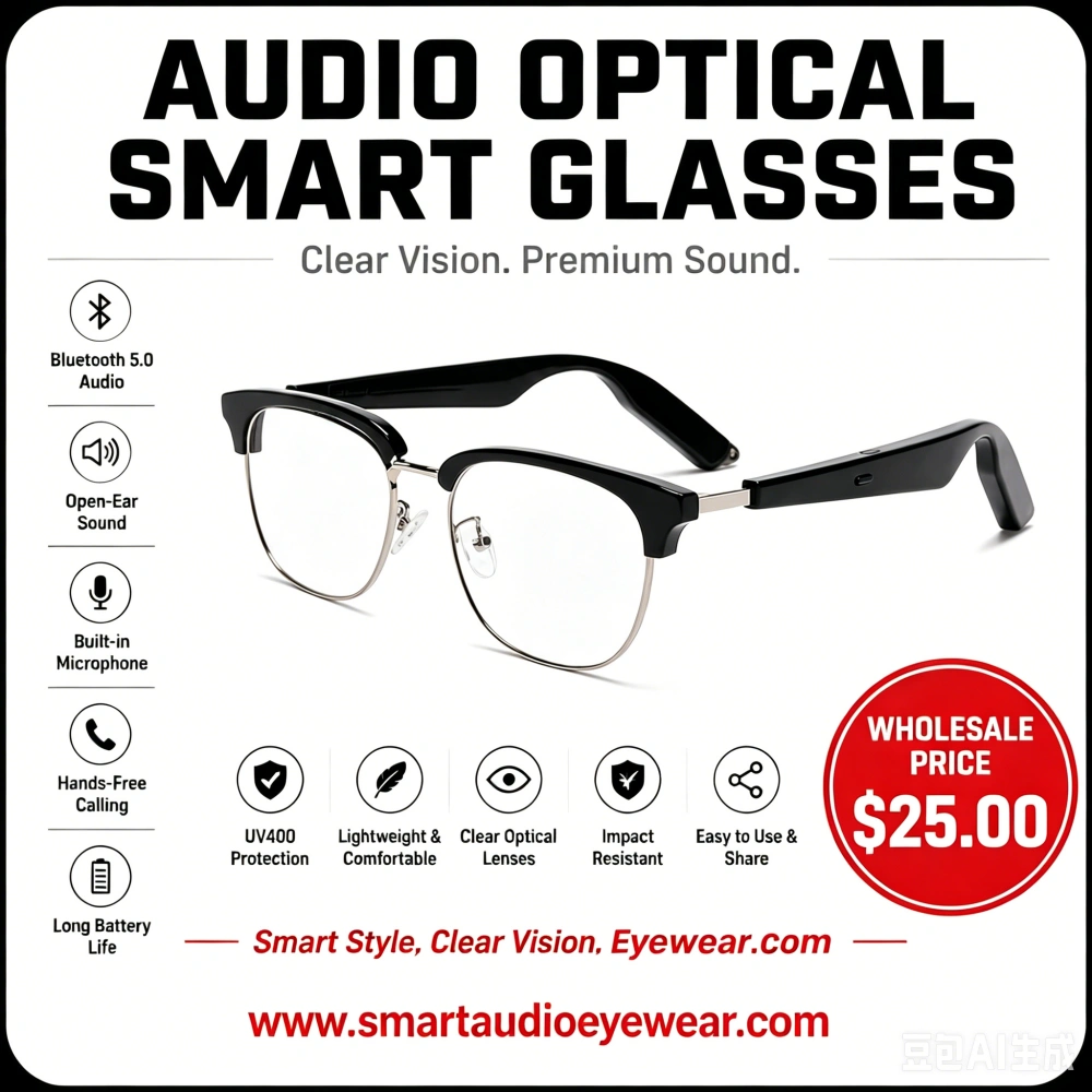 smart audio glasses